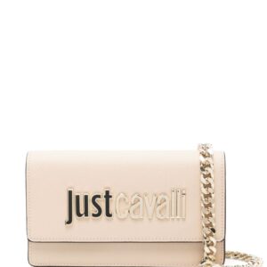 Just Cavalli Range B logo-lettering mini bag