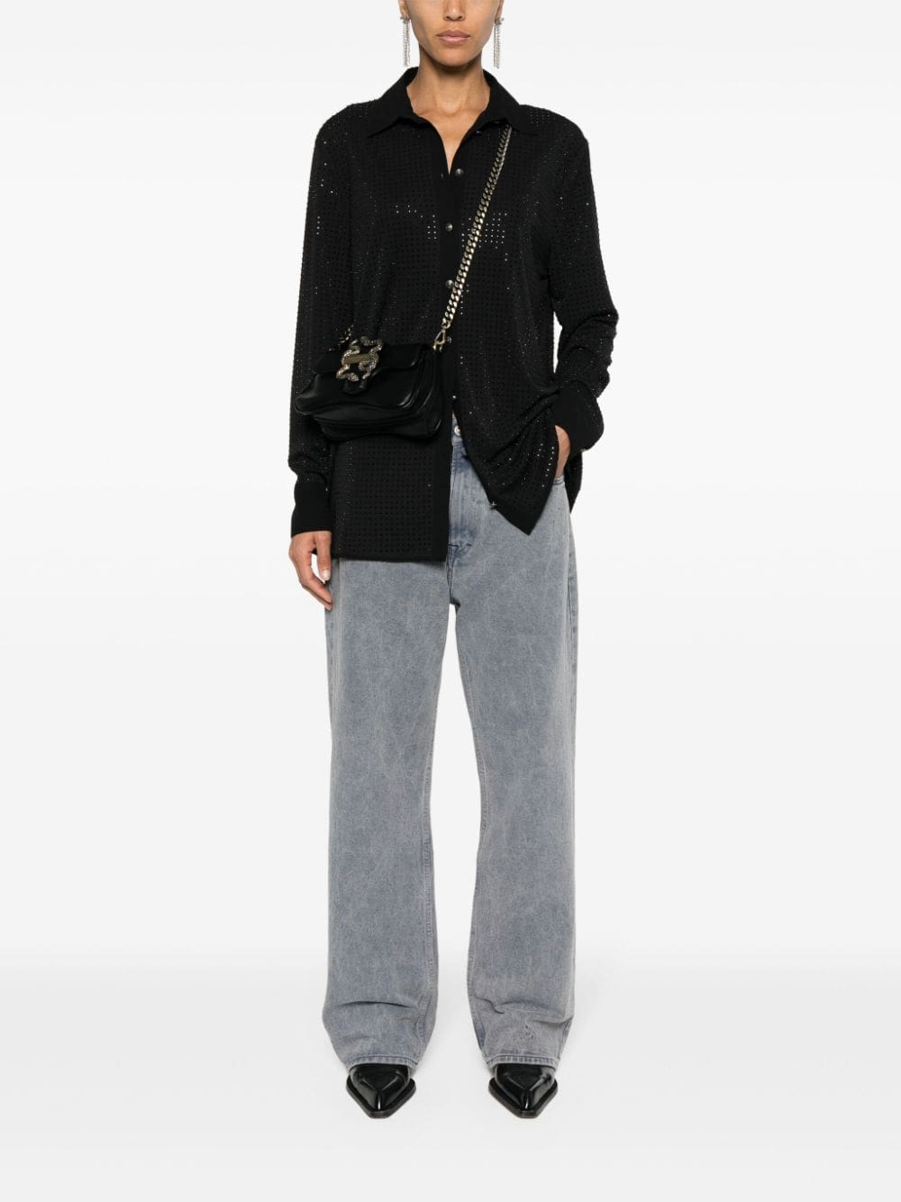 Just Cavalli logo-plaque mini bag - Image 2