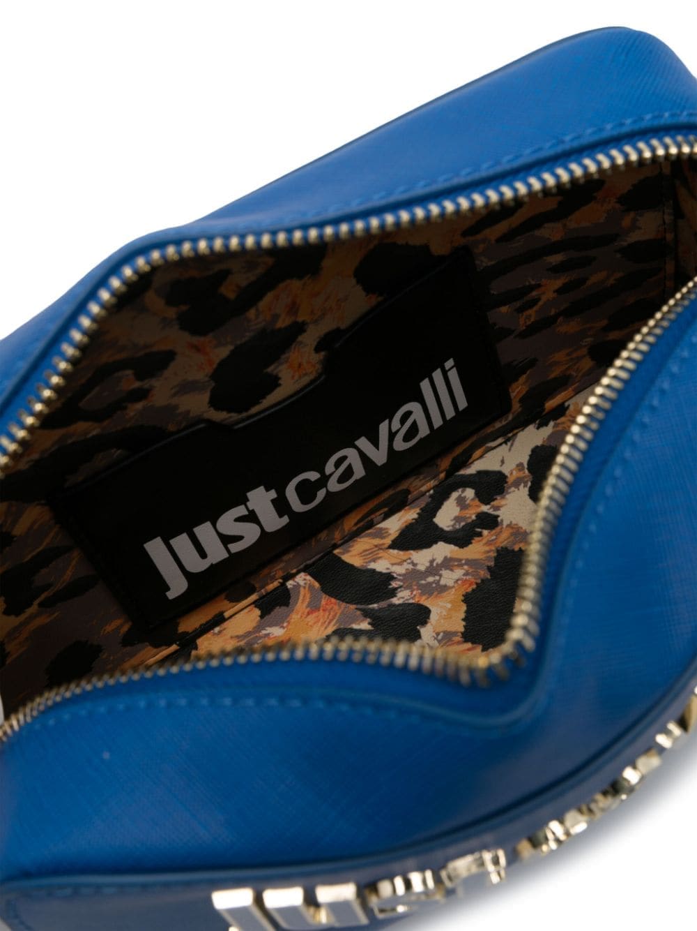 Just Cavalli Range B logo-lettering mini bag - Image 4