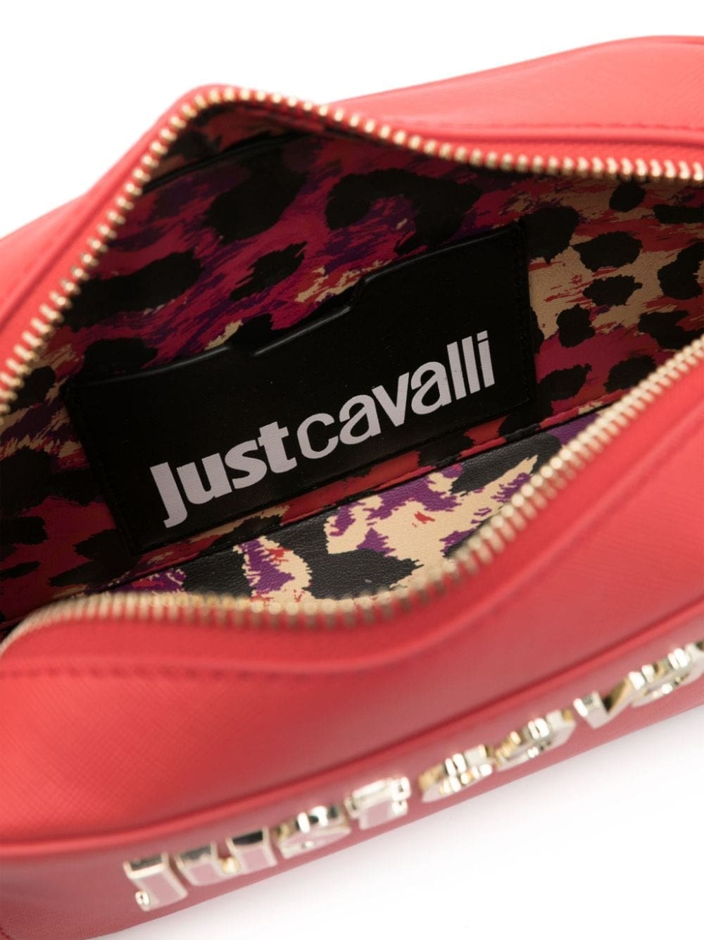 Just Cavalli Range B logo-lettering mini bag - Image 4