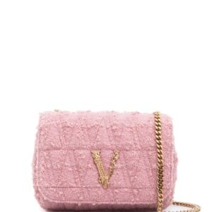 Versace Virtus matelassé crossbody bag