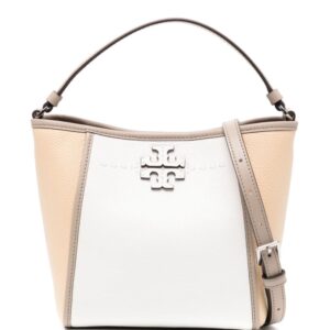 Tory Burch McGraw logo-plaque shoulder bag