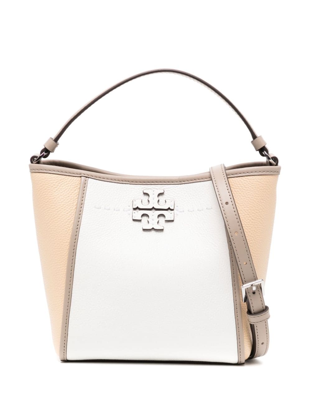 Tory Burch McGraw logo-plaque shoulder bag