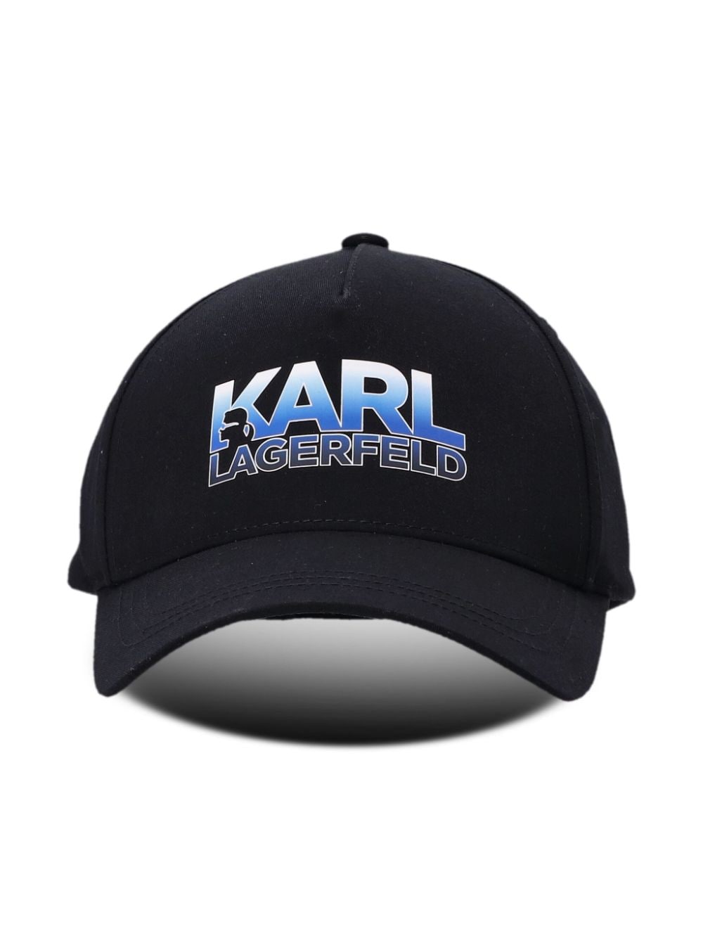 Karl Lagerfeld logo-print cotton-blend baseball cap - Image 2