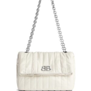 Balenciaga small Monaco quilted shoulder bag