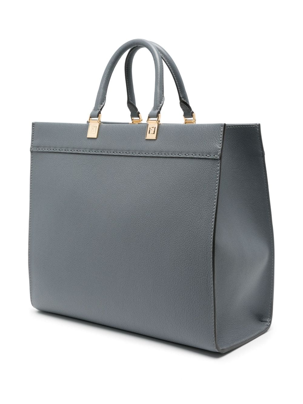 FENDI medium Sunshine leather tote bag - Image 3