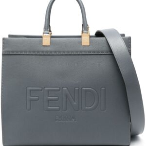FENDI medium Sunshine leather tote bag