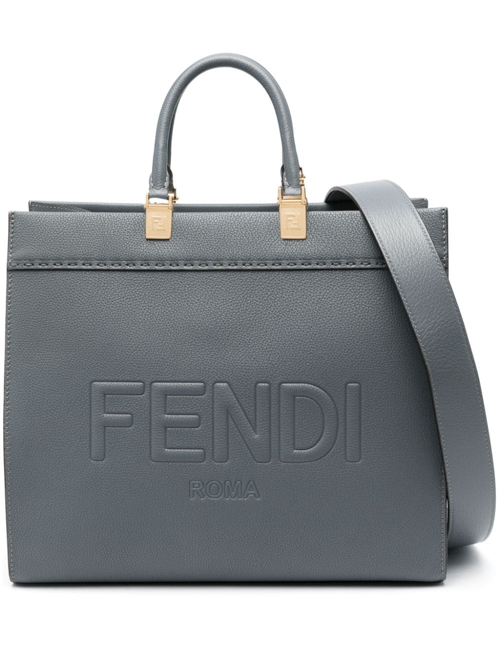 FENDI medium Sunshine leather tote bag
