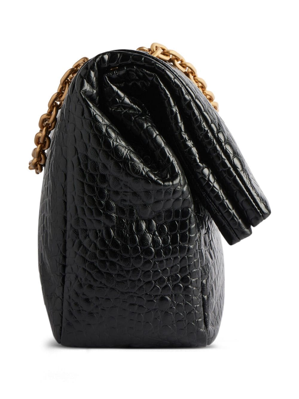 Balenciaga medium Monaco crocodile-effect shoulder bag - Image 4