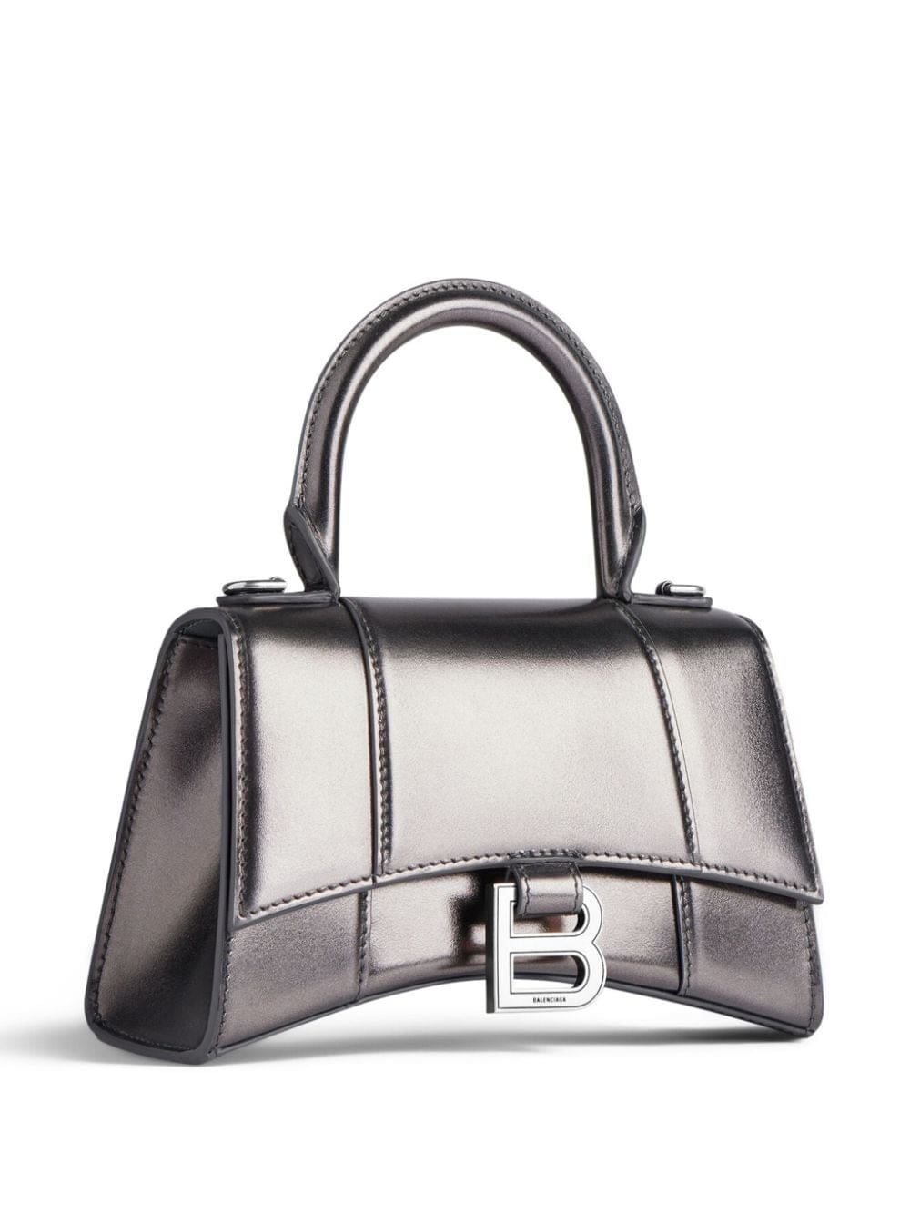 Balenciaga Hourglass XS metallized crossbody bag - Image 3