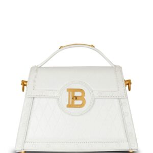 Balmain B-Buzz leather crossbody bag