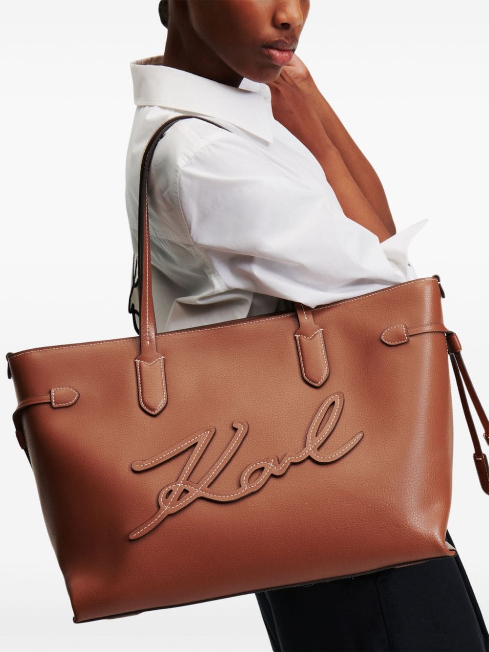 Karl Lagerfeld x Amber Valletta Mirum tote bag - Image 2