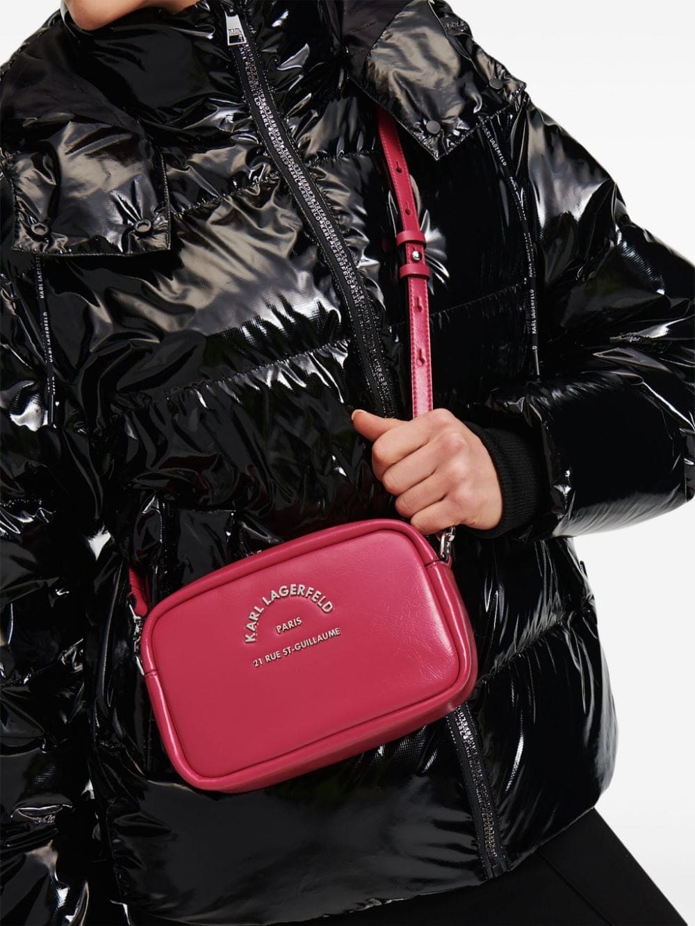 Karl Lagerfeld Rue St-Guillaume camera bag - Image 2