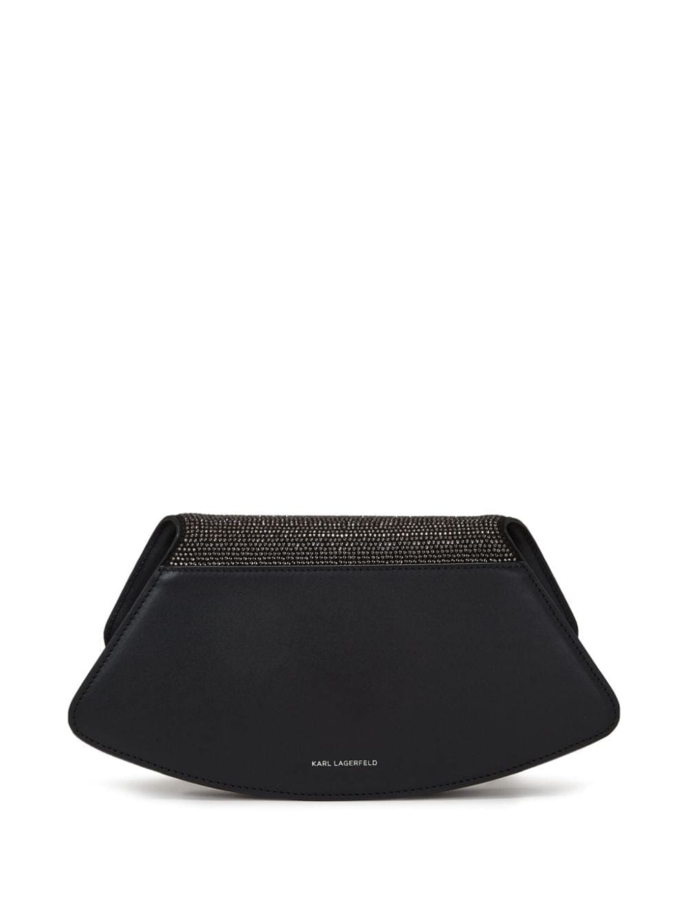 Karl Lagerfeld Archive Fan rhinestone-embellished clutch bag - Image 3