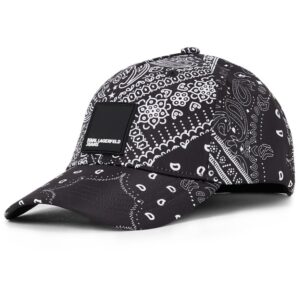 Karl Lagerfeld Jeans bandana-print baseball cap
