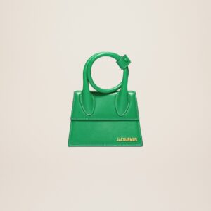Jacquemus Le Chiquito Noeud Coiled handbag.