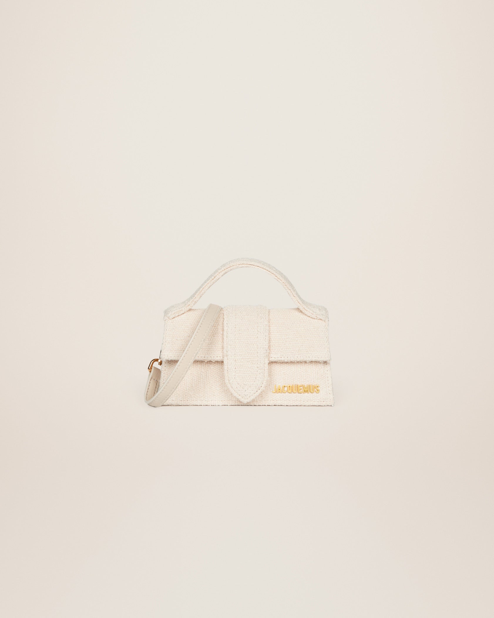 Jacquemus Le Bambino Mini flap bag.