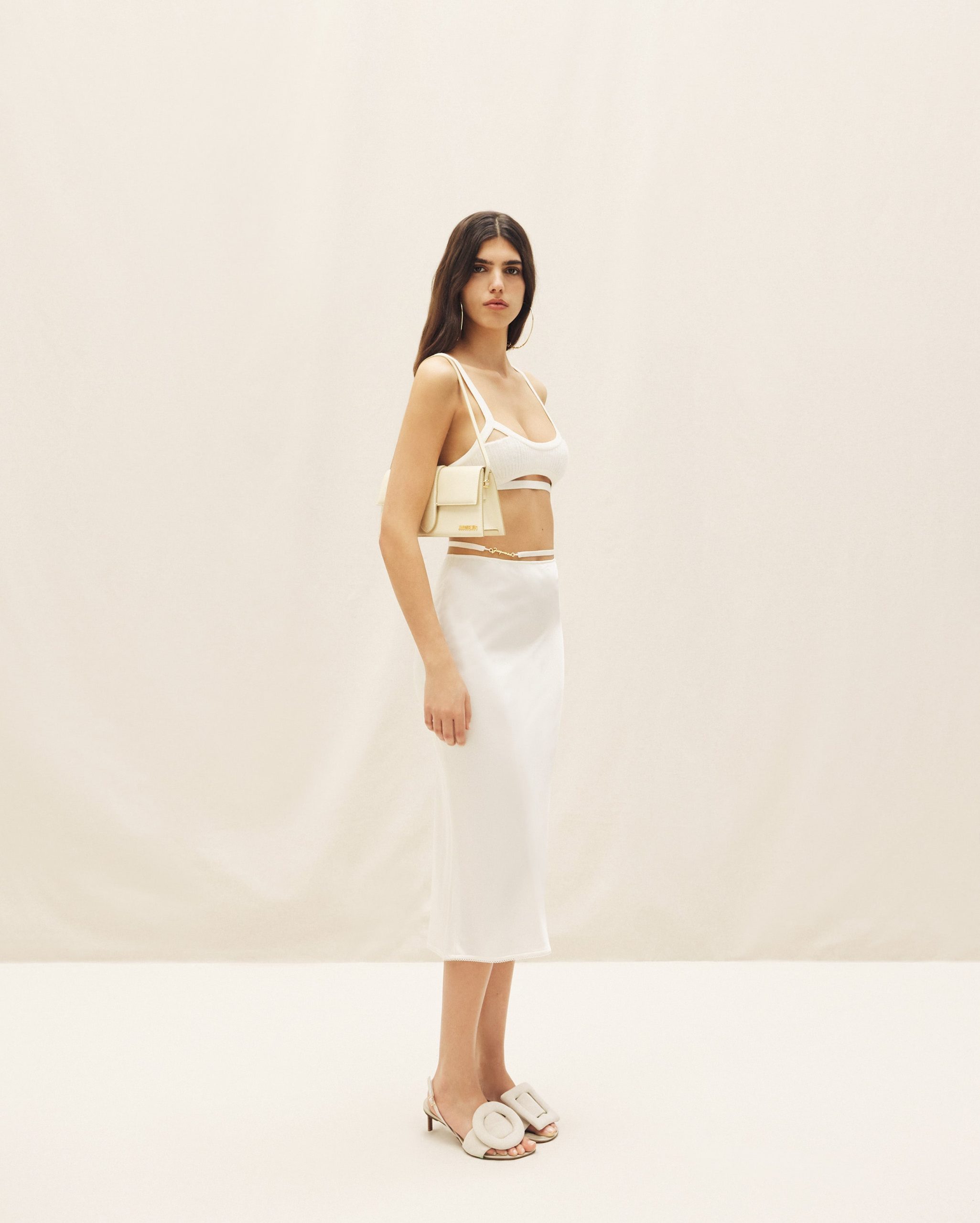 Jacquemus Le Bambino long Long flap bag. - Image 4