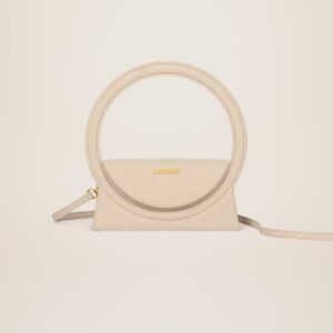 Jacquemus Le sac Rond Circle purse.