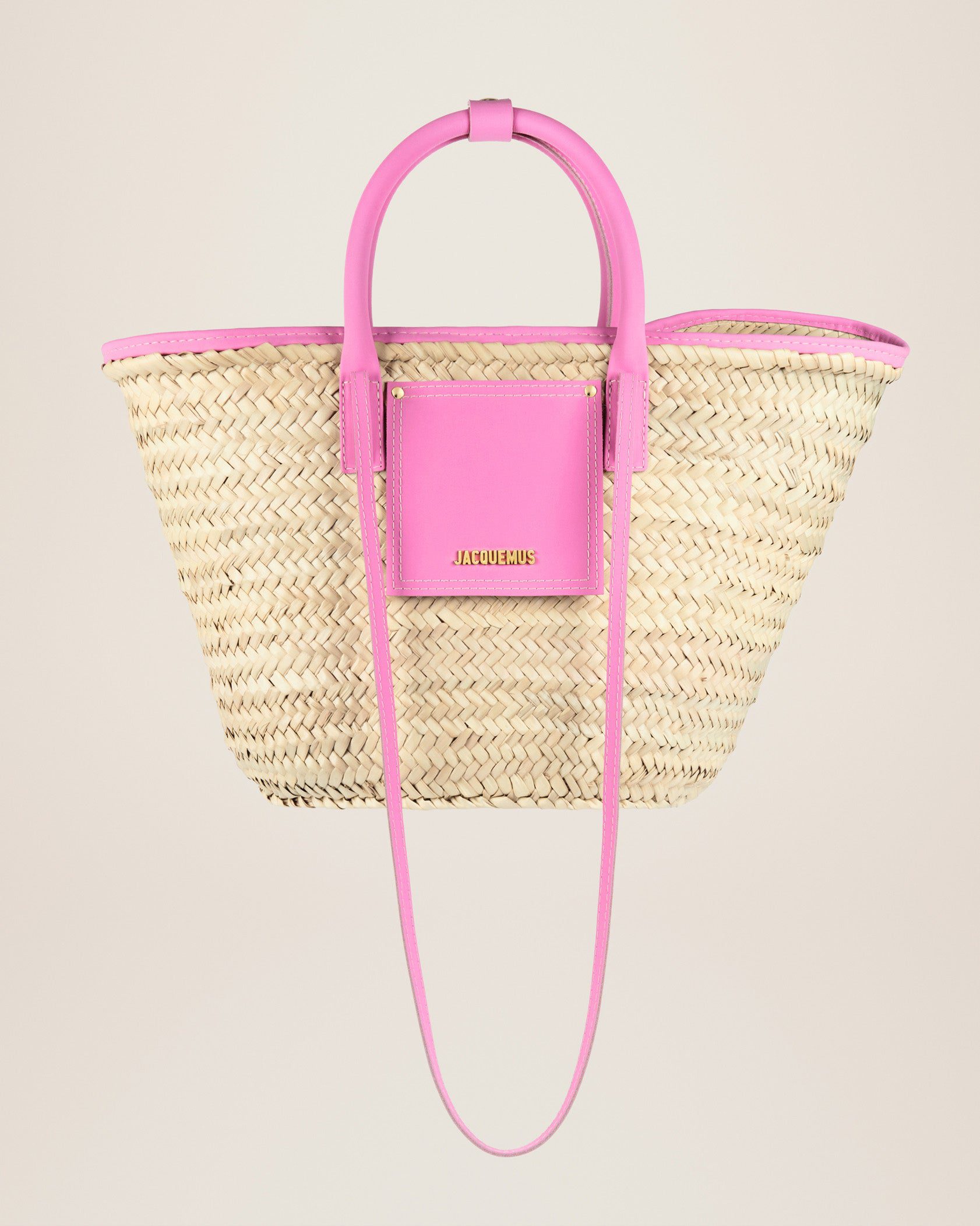 Jacquemus Le panier Soli Beach basket bag.
