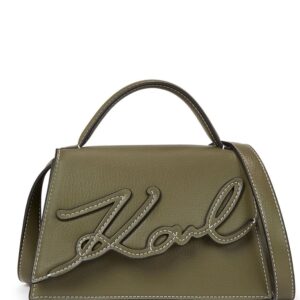 Karl Lagerfeld x Amber Valletta Mirum top-handle bag