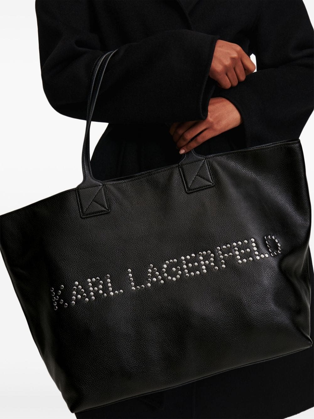 Karl Lagerfeld K/Marché leather tote bag - Image 2