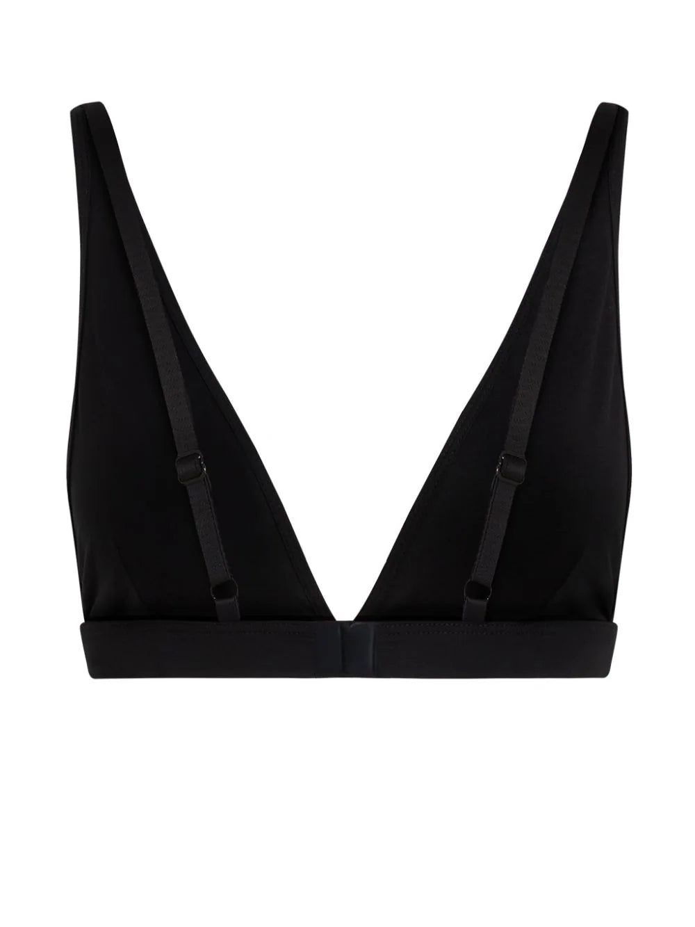 Karl Lagerfeld Essential-logo plunge bralette - Image 4