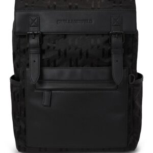 Karl Lagerfeld K/Etch buckled backpack