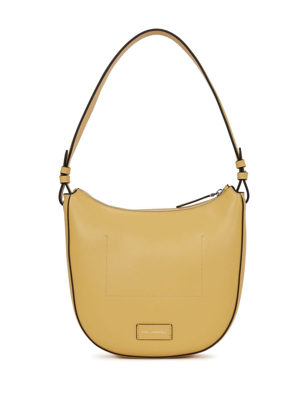 Karl Lagerfeld K/Circle Moon perforated-logo shoulder bag - Image 3