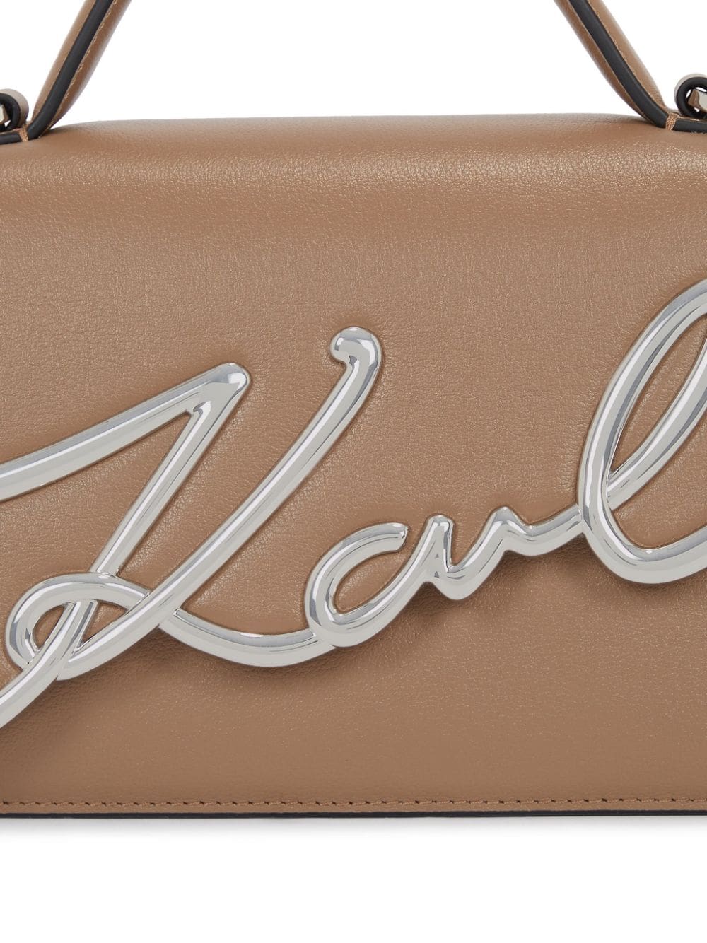 Karl Lagerfeld Signature leather crossbody bag - Image 4