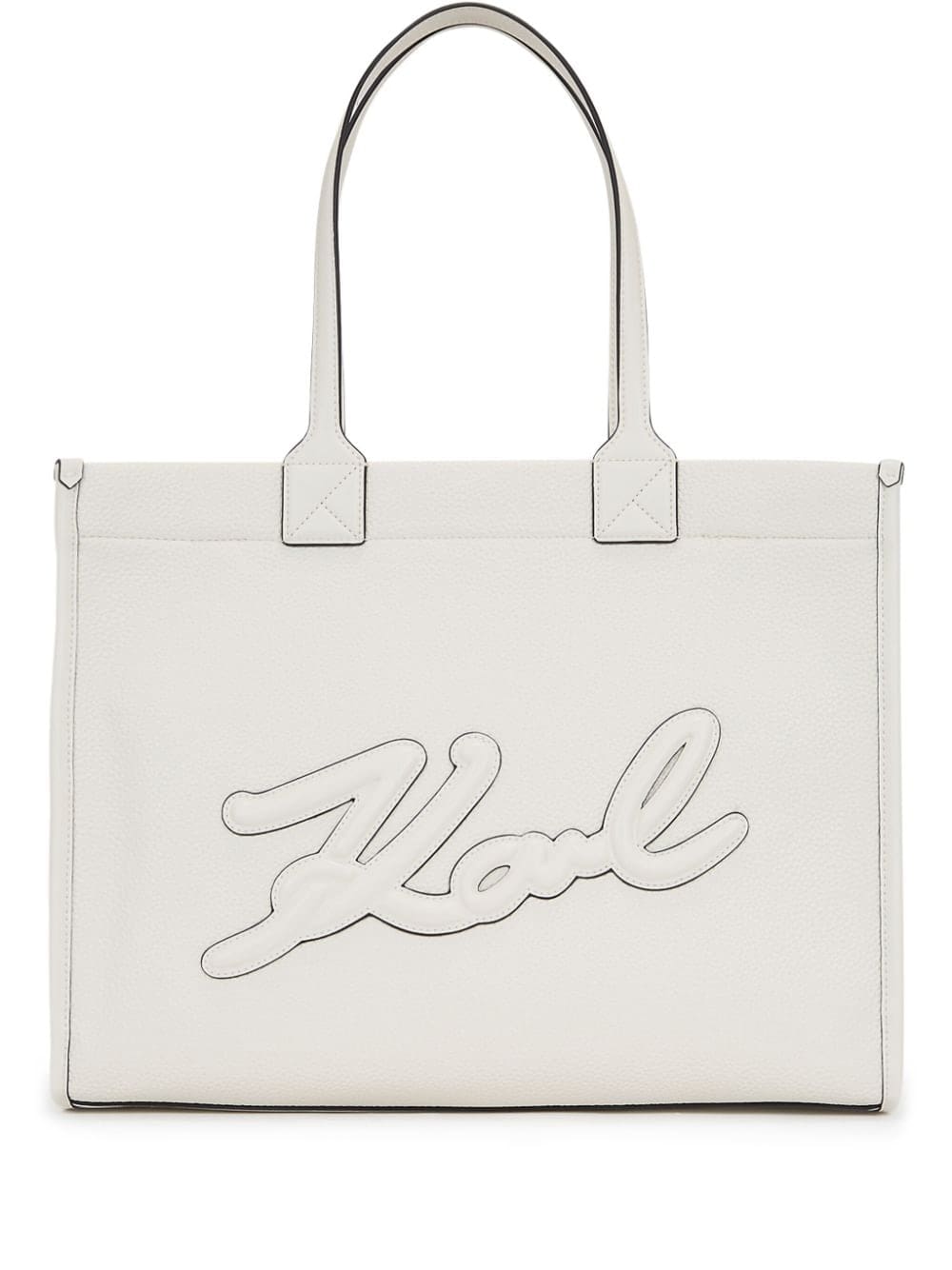 Karl Lagerfeld K/Skuare Grainy tote bag