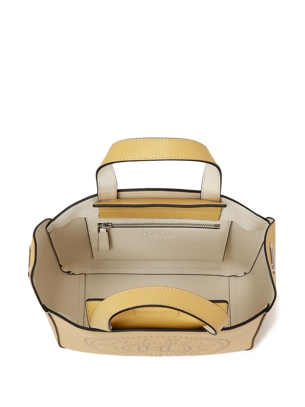 Karl Lagerfeld K/Circle perforated-logo tote bag - Image 5