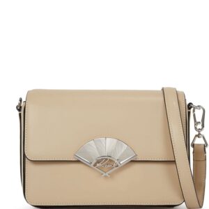 Karl Lagerfeld Signature Fan leather crossbody bag
