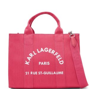 Karl Lagerfeld Rue St-Guillaume square tote bag