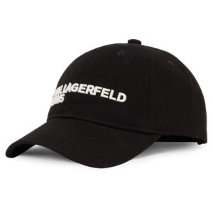 Karl Lagerfeld Jeans logo-embroidered baseball cap