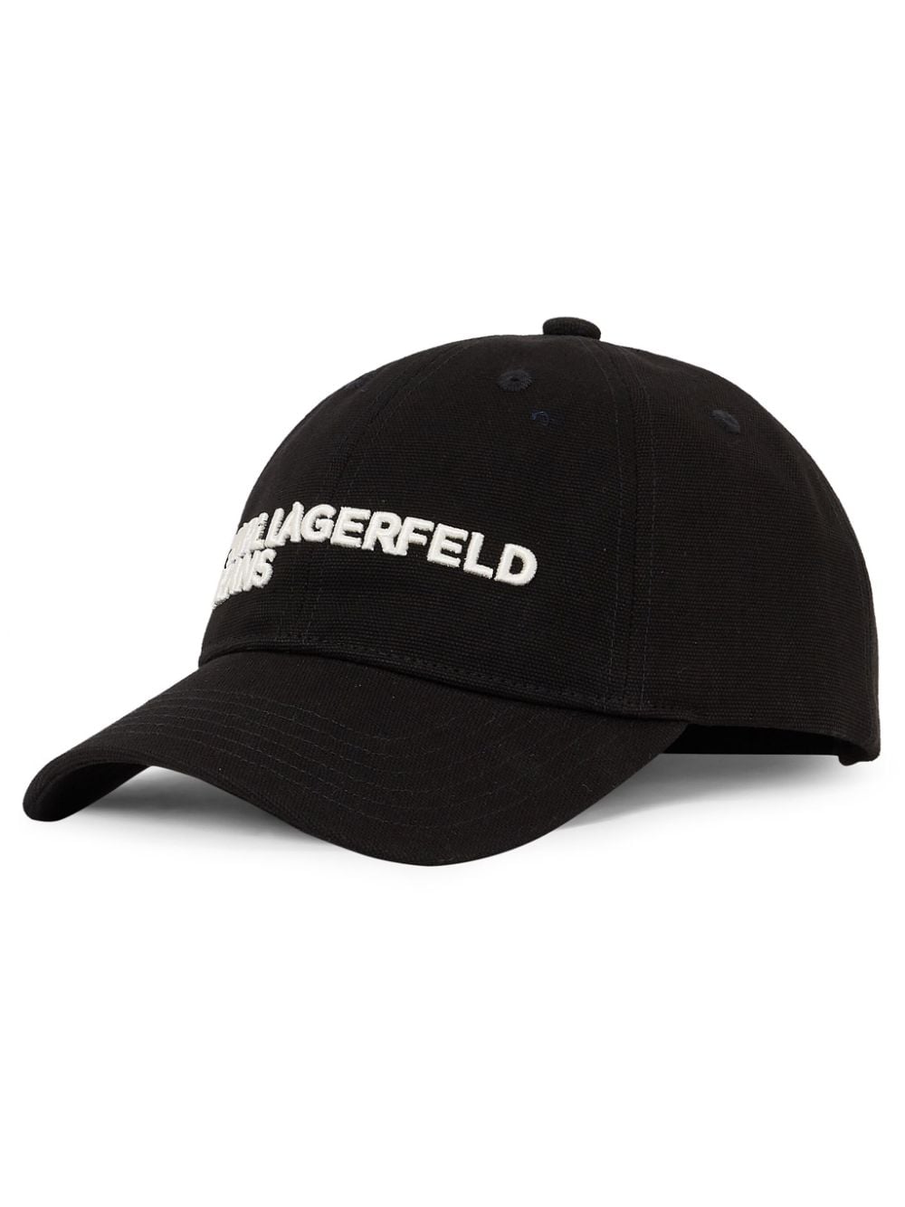 Karl Lagerfeld Jeans logo-embroidered baseball cap