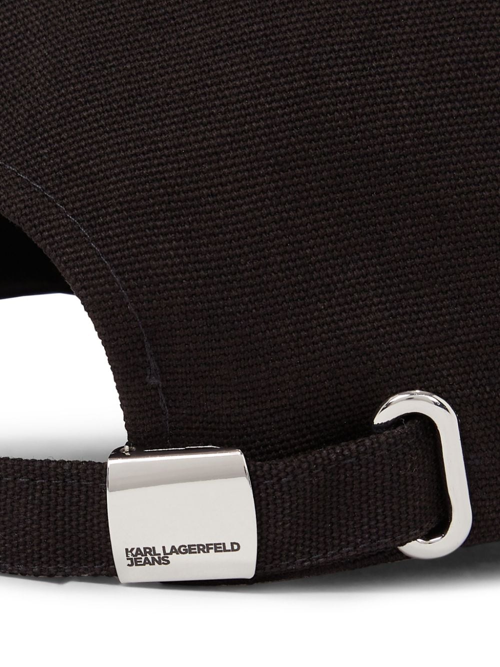 Karl Lagerfeld Jeans logo-embroidered baseball cap - Image 4