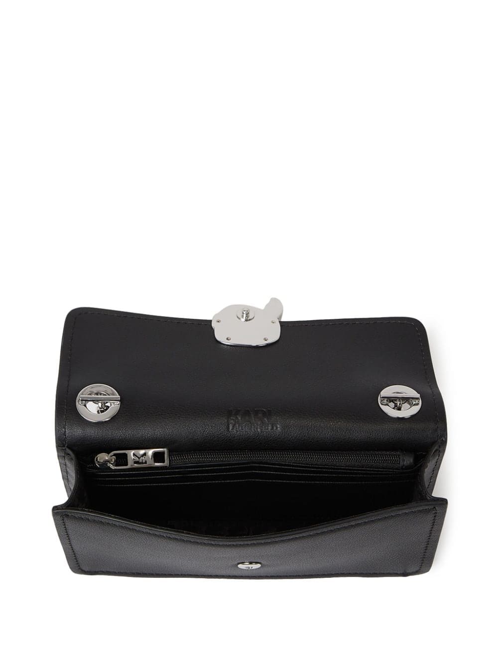 Karl Lagerfeld Ikonik leather shoulder bag - Image 3
