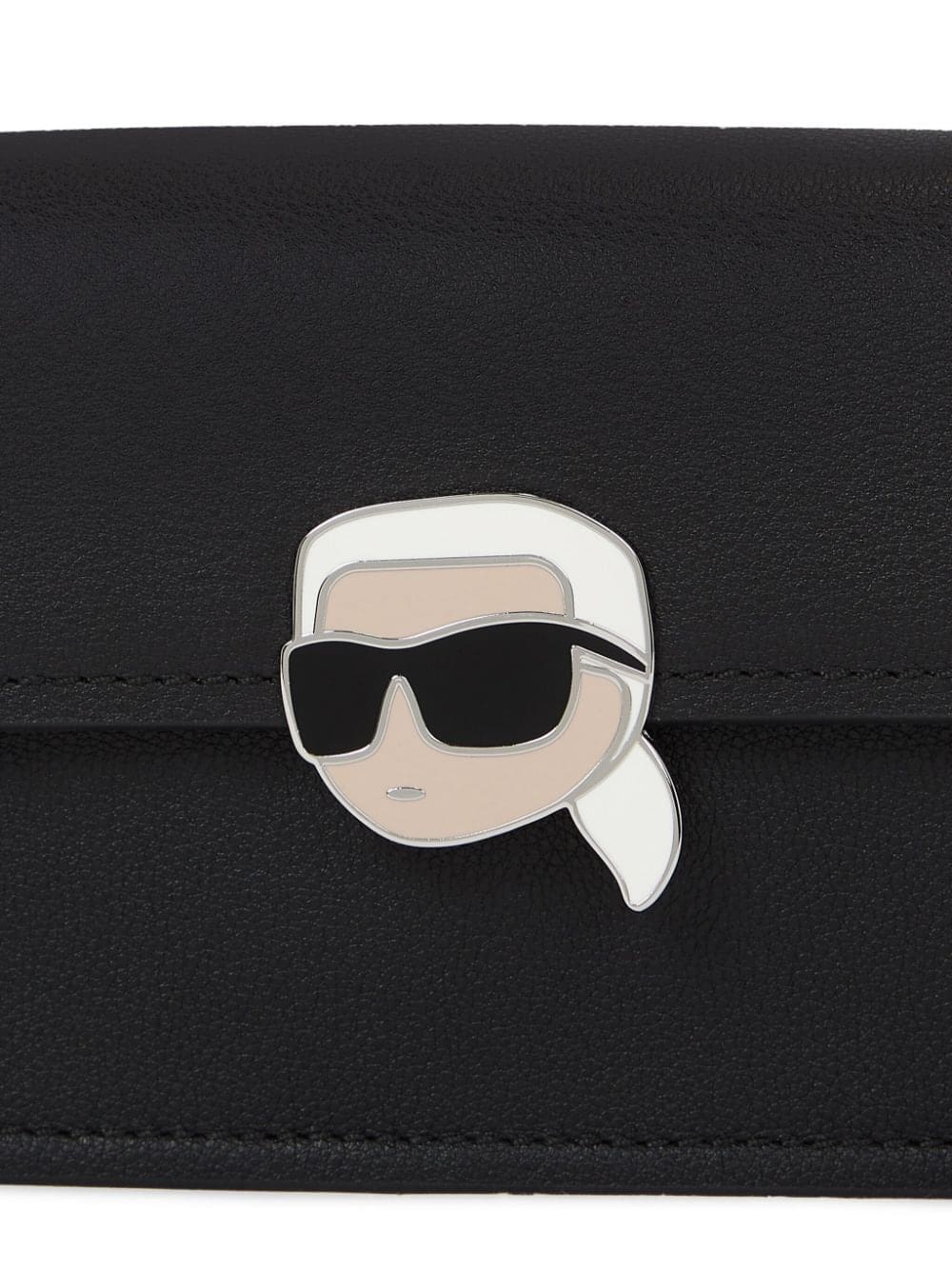 Karl Lagerfeld Ikonik leather shoulder bag - Image 4