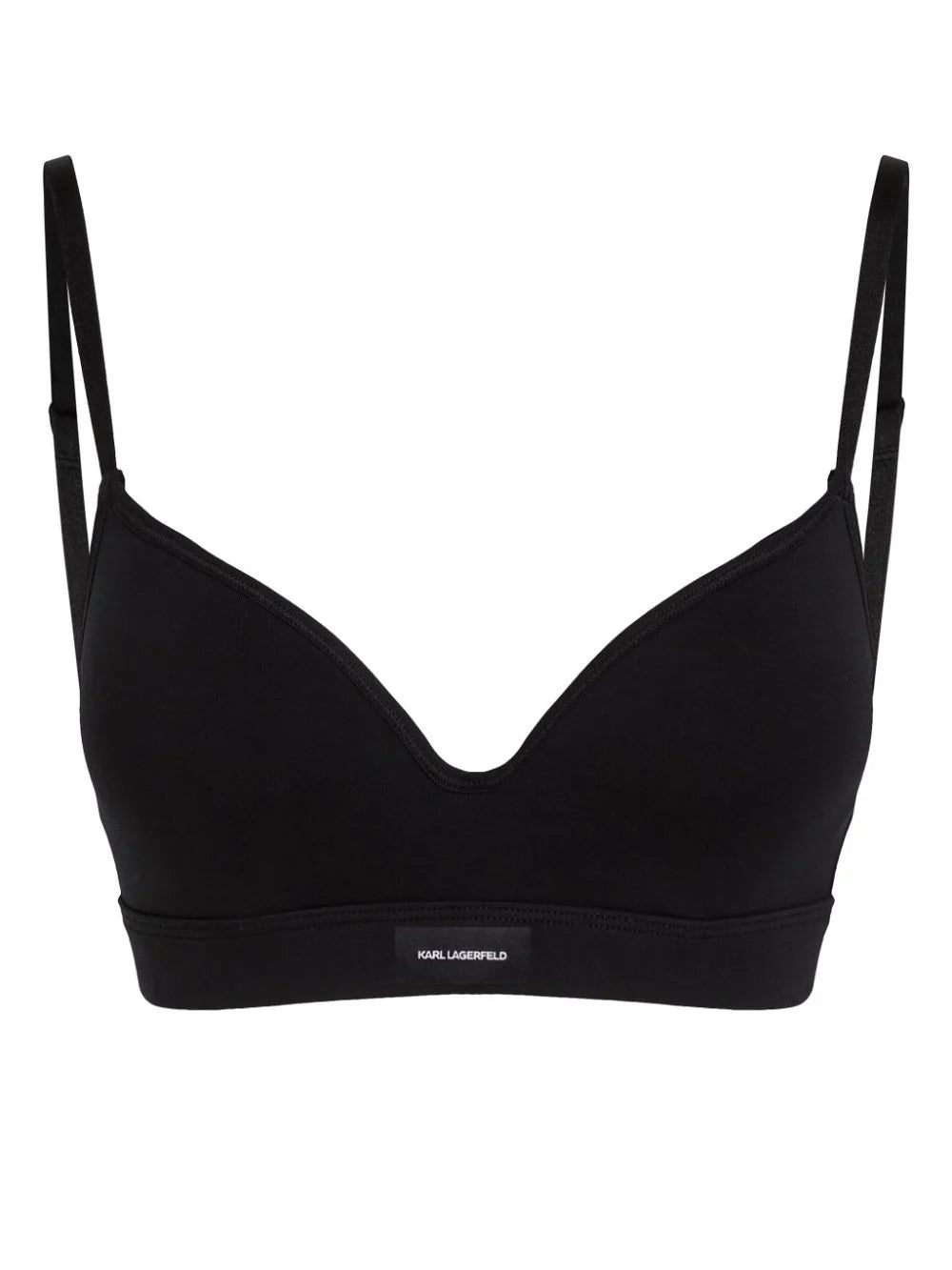Karl Lagerfeld Essential logo padded bra