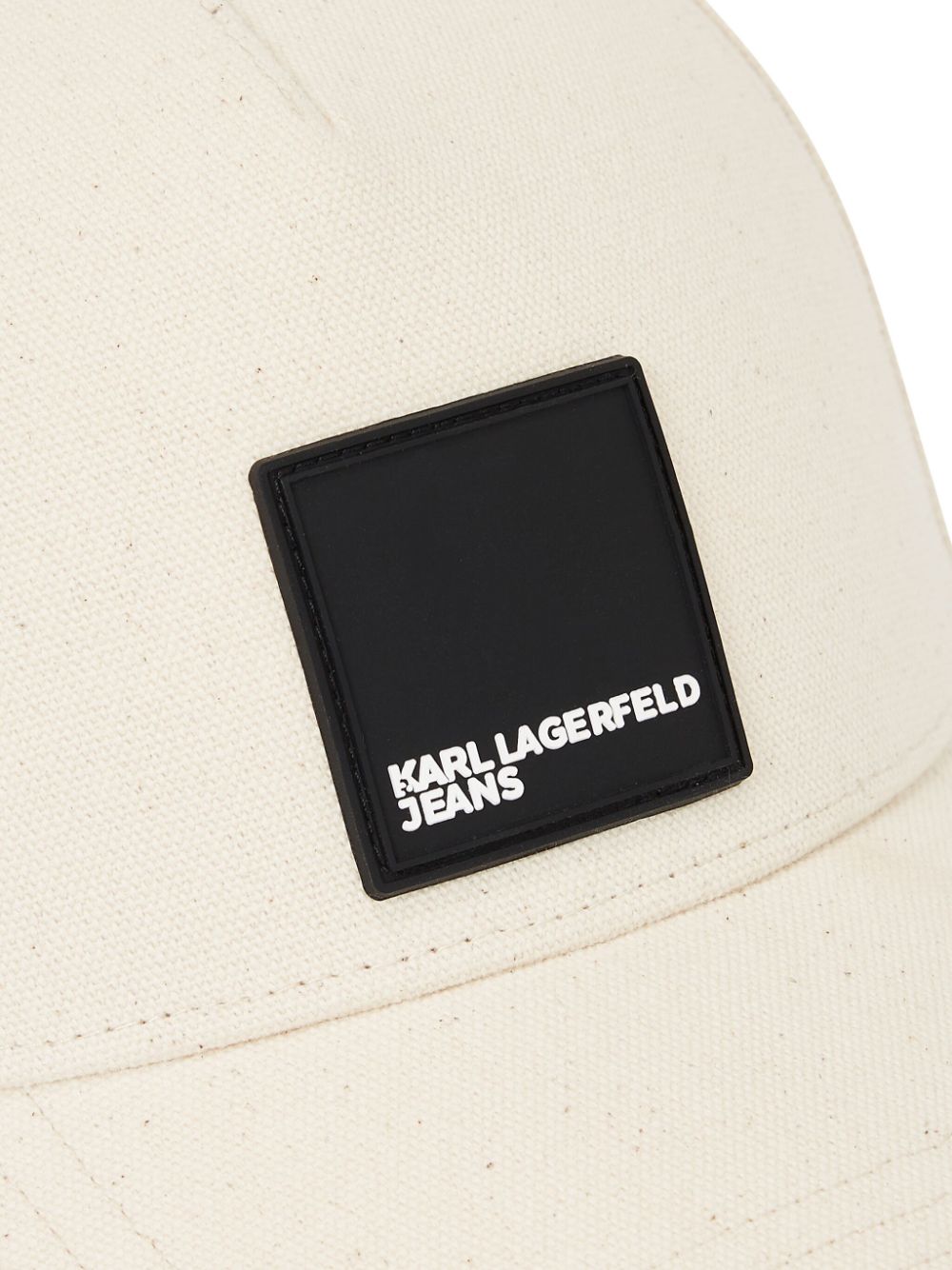Karl Lagerfeld Jeans Box logo-appliqué baseball cap - Image 3