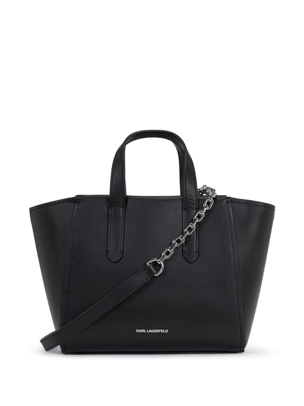 Karl Lagerfeld Ikonik leather tote bag - Image 3