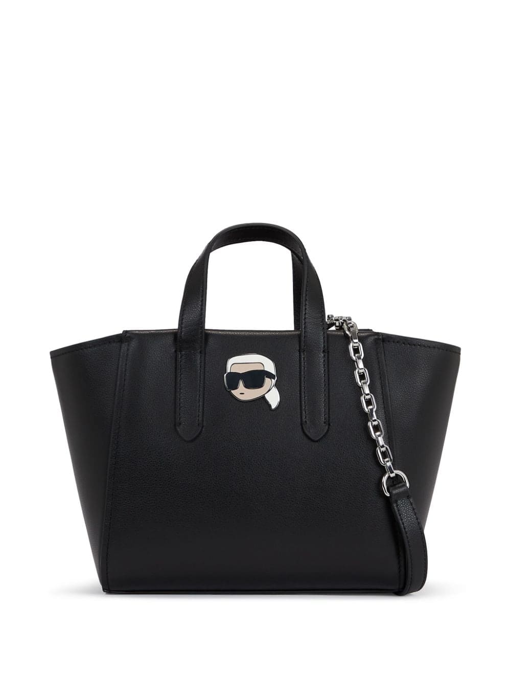 Karl Lagerfeld Ikonik leather tote bag