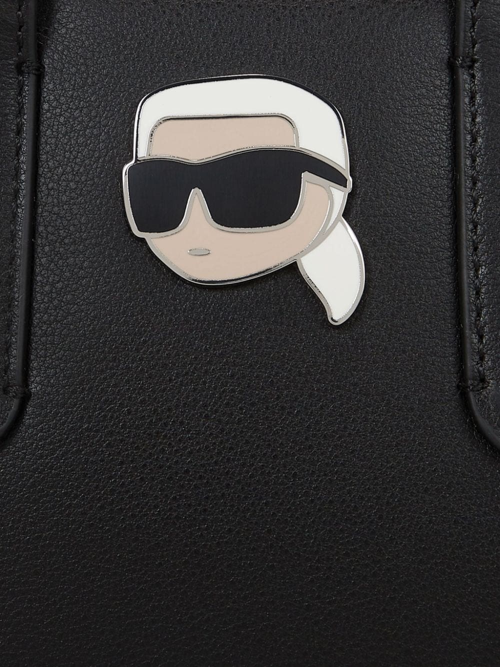 Karl Lagerfeld Ikonik leather tote bag - Image 4