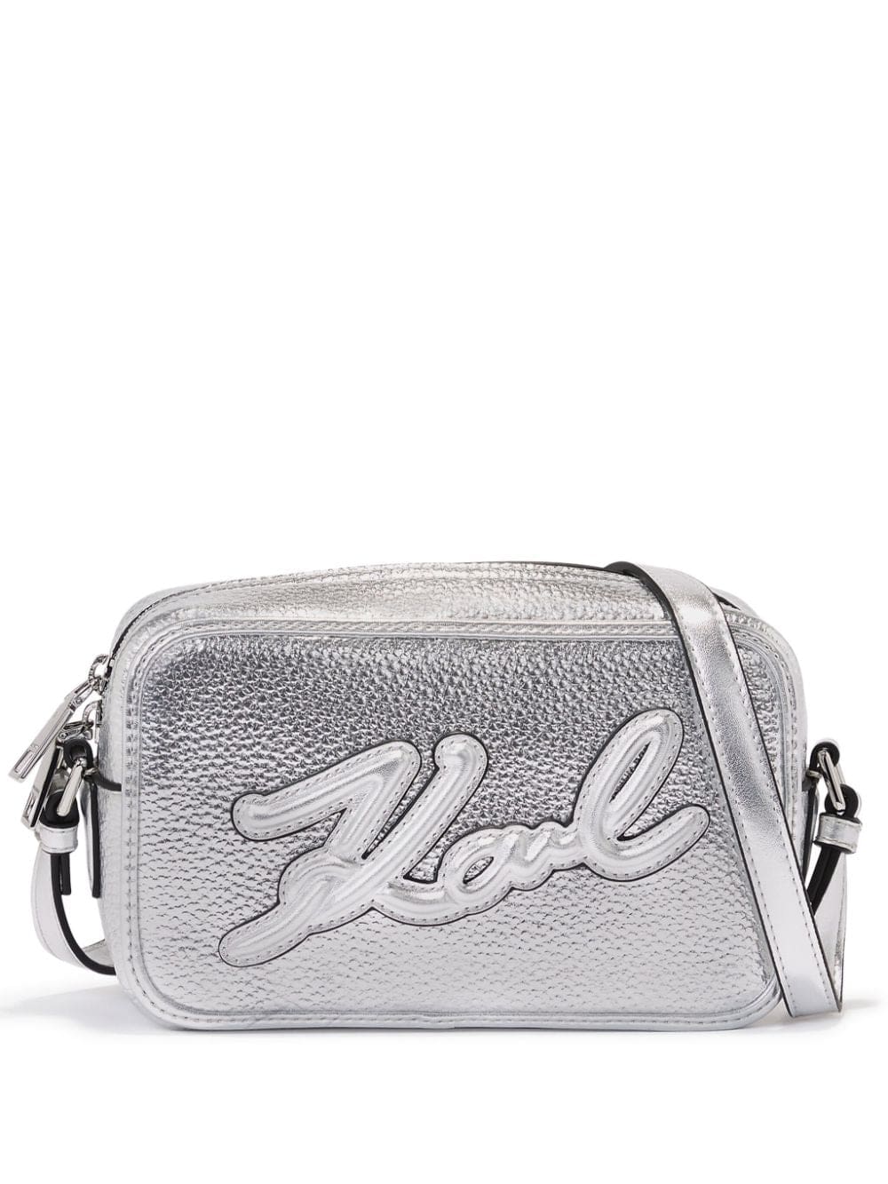 Karl Lagerfeld K/Skuare Grainy camera bag