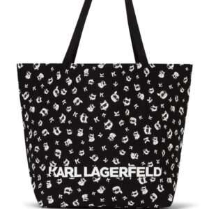Karl Lagerfeld Ikonik Choupette reversible tote bag