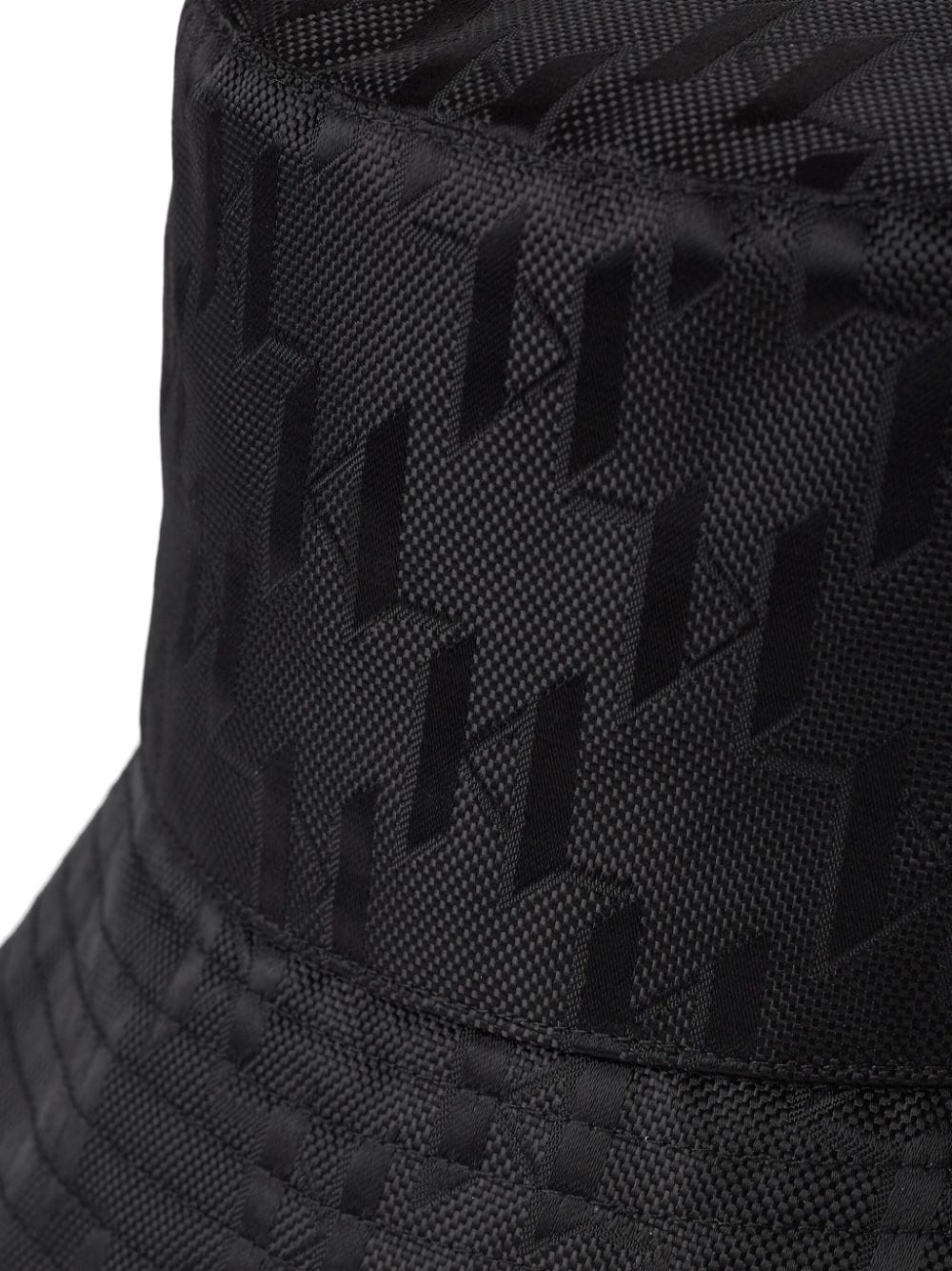 Karl Lagerfeld K/Etch monogram-jacquard bucket hat - Image 4