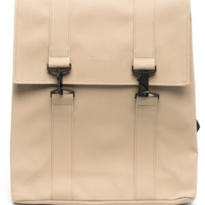 Rains MSN logo-debossed backpack