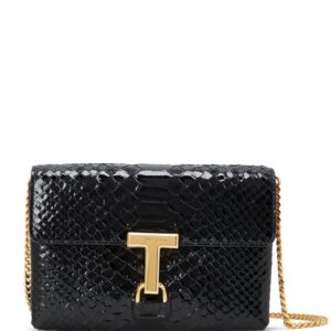 TOM FORD Monarch snakeskin-effect mini bag