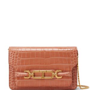 TOM FORD small crocodile-embossed shoulder bag